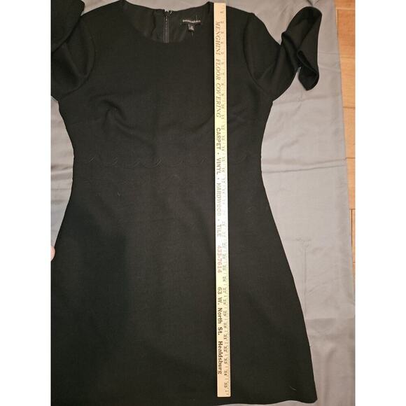 NWT! Banana Republic Black Scalloped Waist Sheath Dress Size 12 - Picture 11 of 15